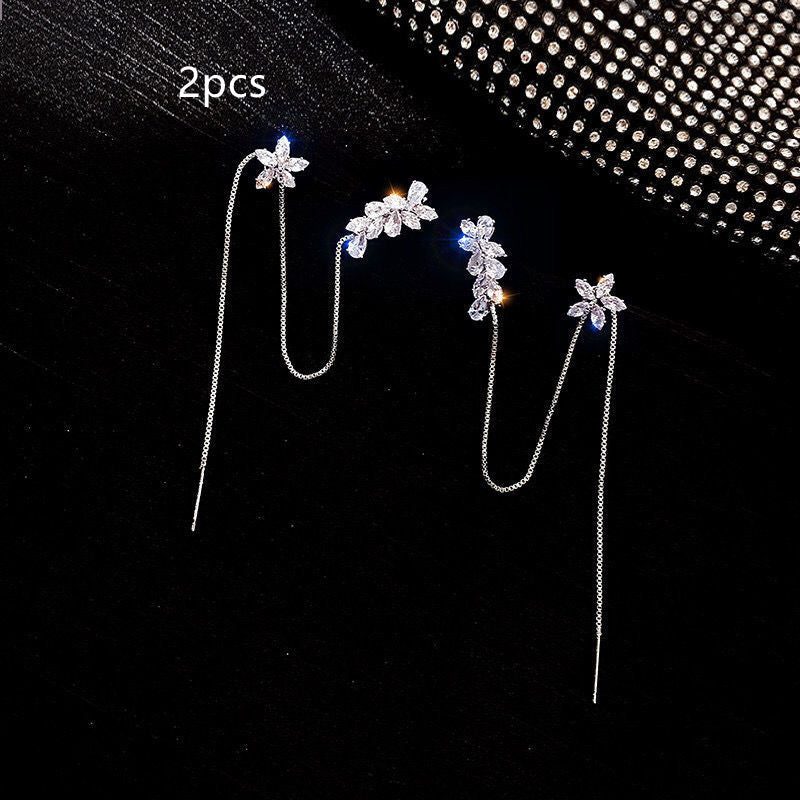 Tassel Earrings Fashion Net Red Temperament Personality